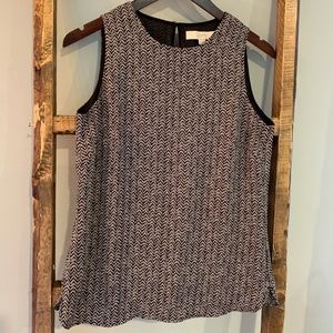 Black and white work top - Ann Taylor Loft